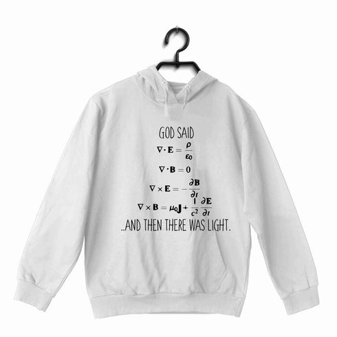 NERD GEEK Nerd PHYSICS MAXWELLS EQUATIONS UNISEX HOODIE Sweatshirts